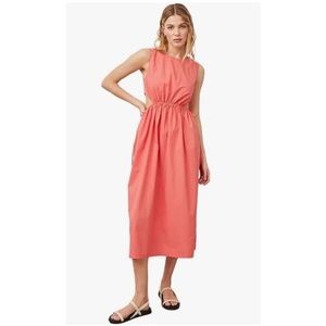 NWOT Rails Yvette Midi Dress Spiced Coral